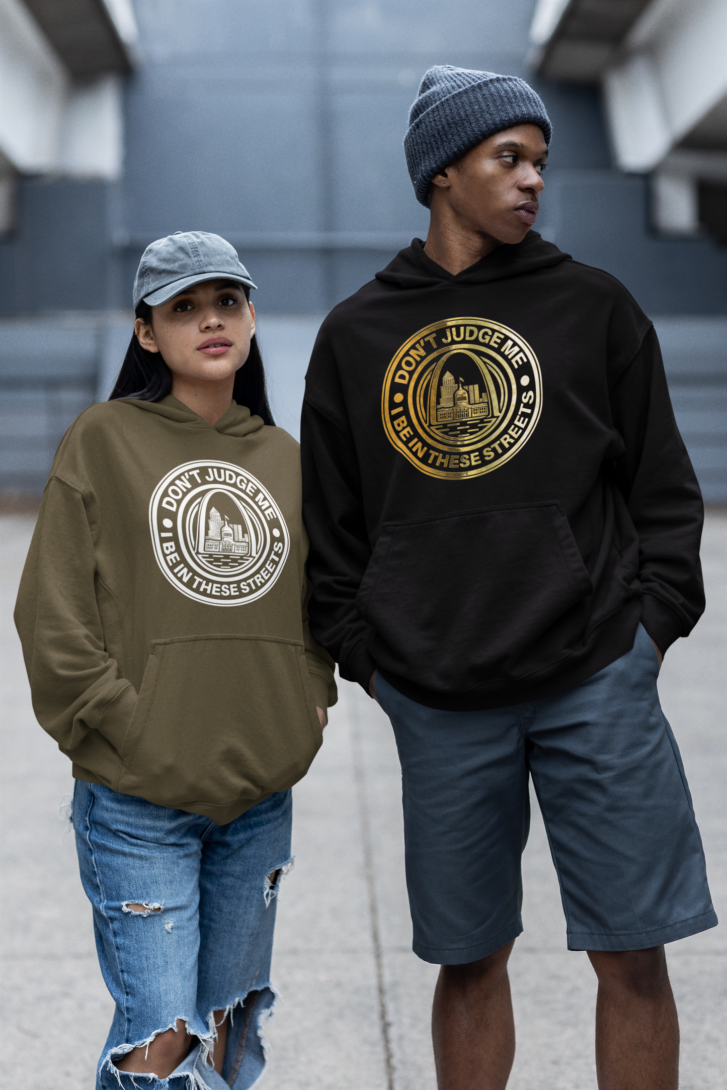 Military Green – Unisex Signature Hoodie – The Lou