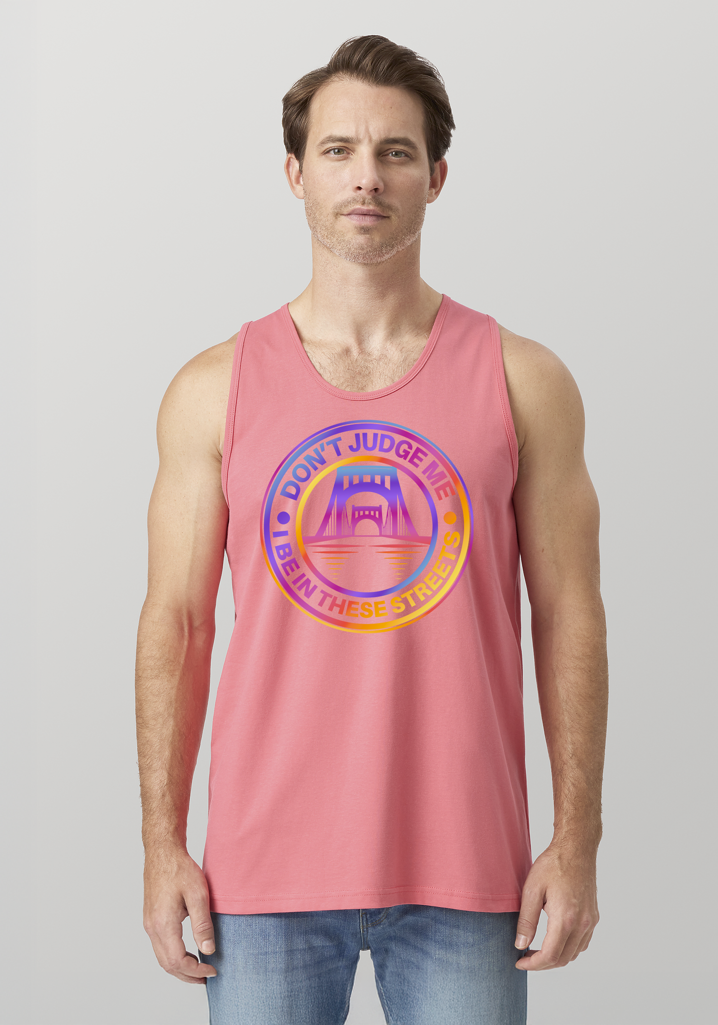 Coral Men's Tank Top - The Capital