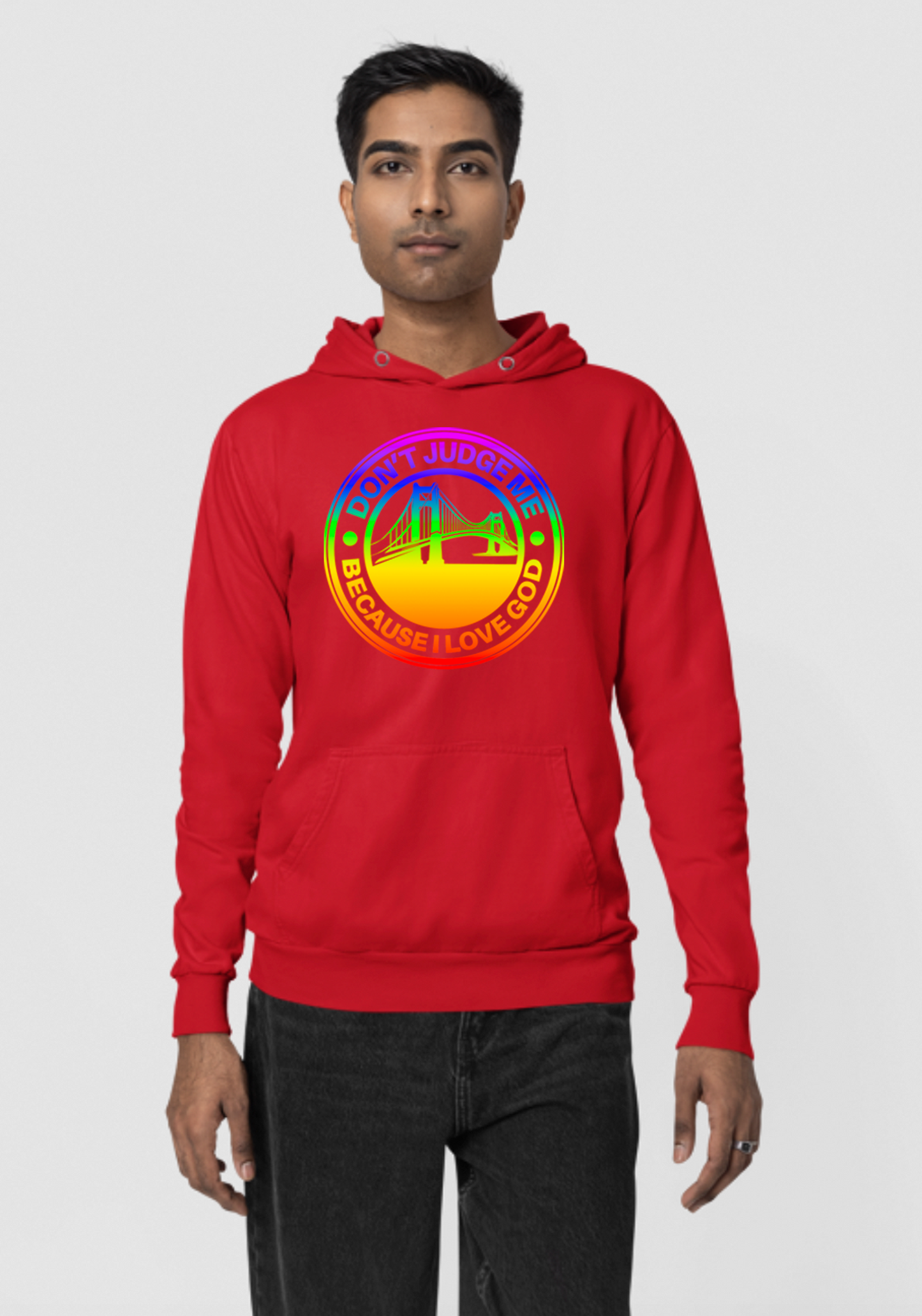 Red - Unisex Faith Hoodie – The Bay