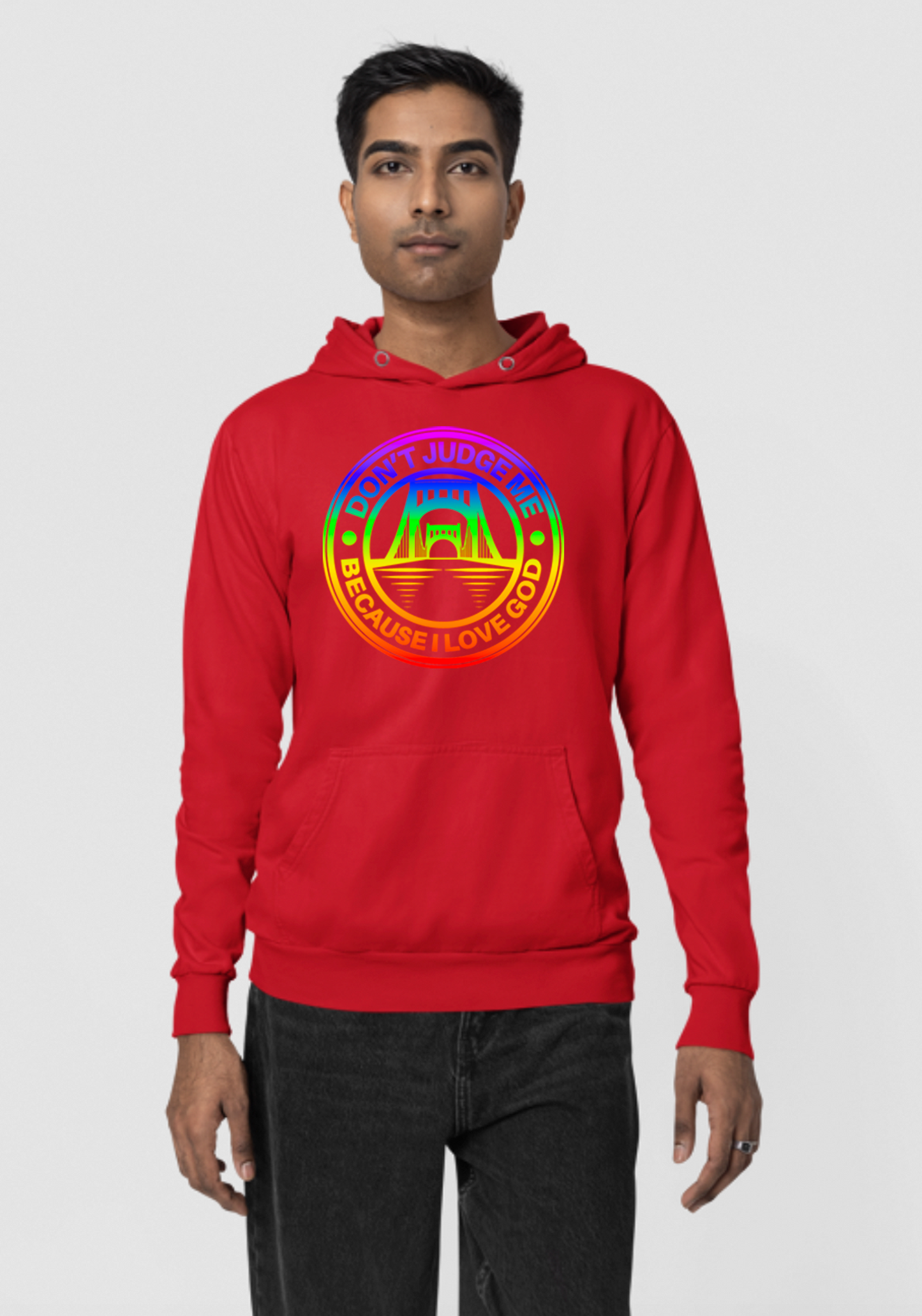 Red - Unisex Faith Hoodie – The Capital
