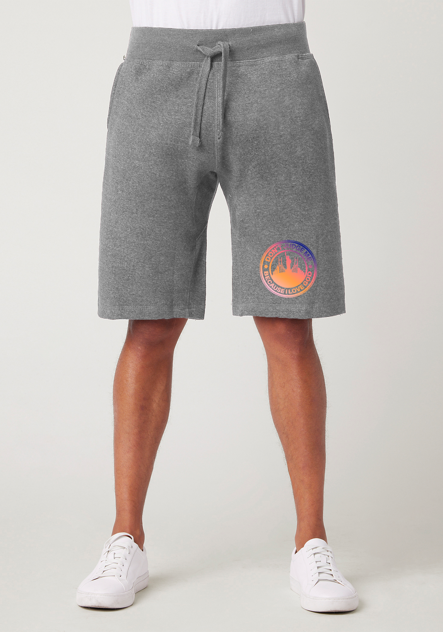 Heather Gray Spiritual Shorts - The City