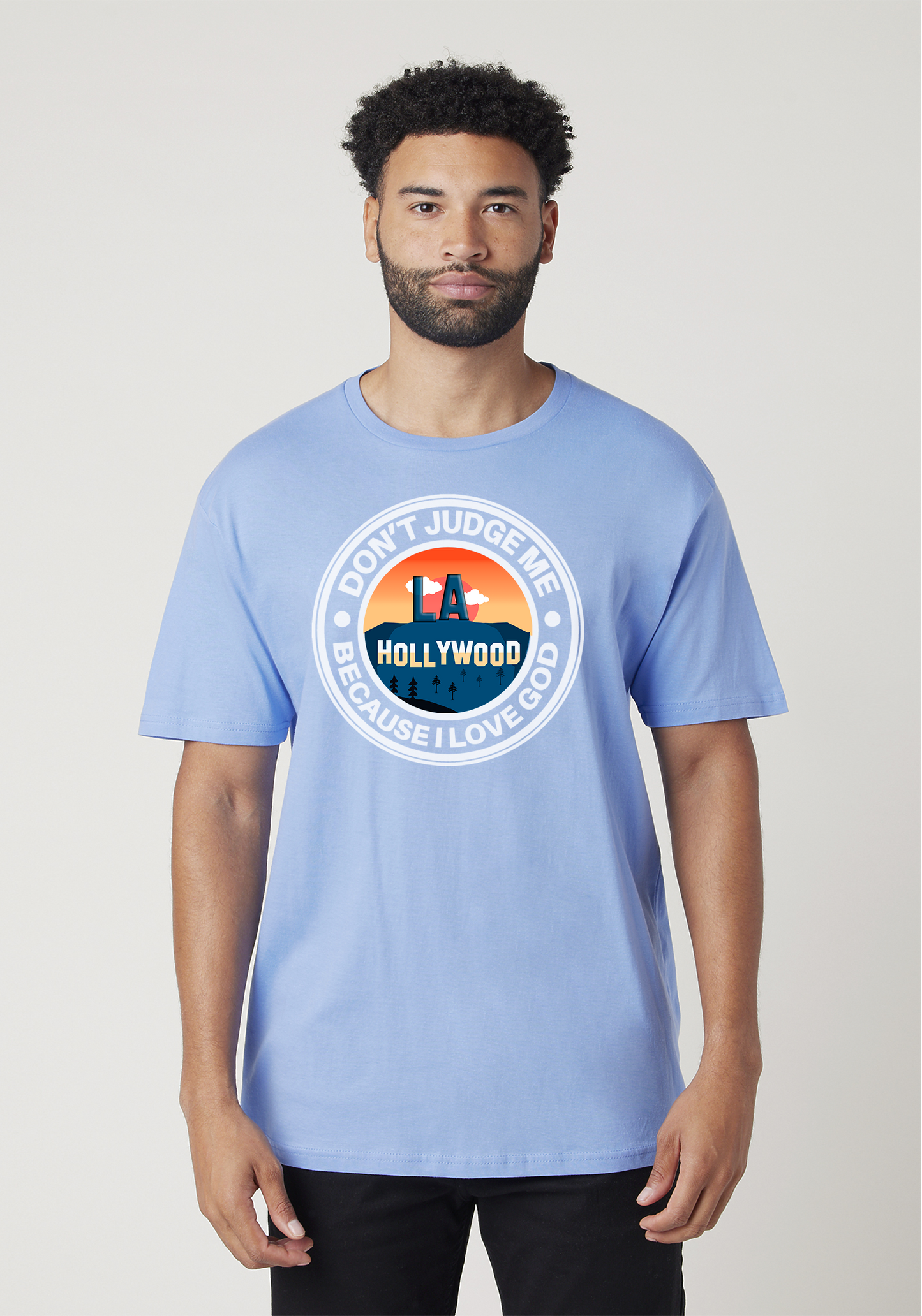 Carolina Blue Unisex Faith T-Shirt - Hollywood