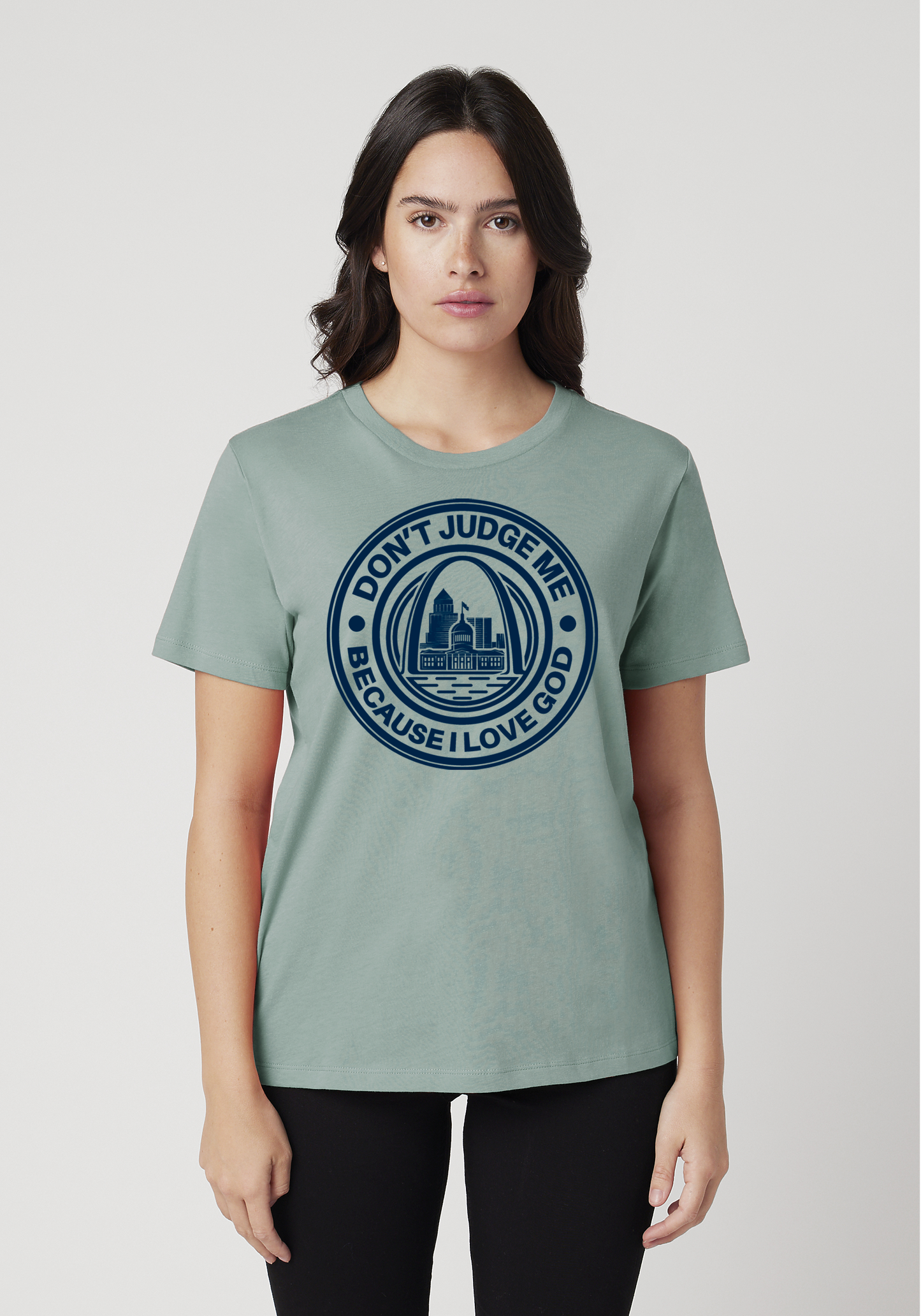 Seafoam Green Unisex Faith T-Shirt - The Lou