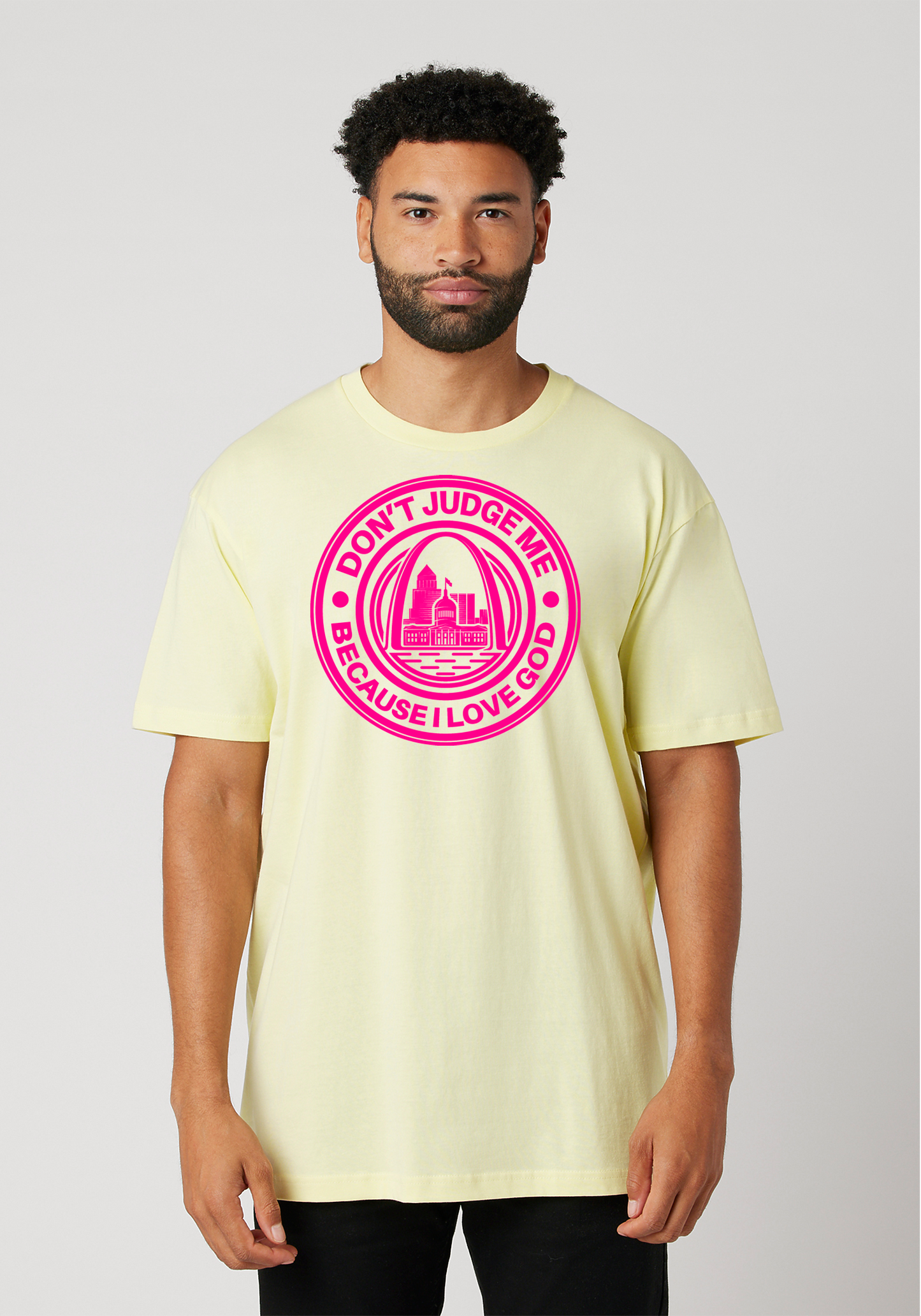 Yellow Unisex Faith T-Shirt - The Lou