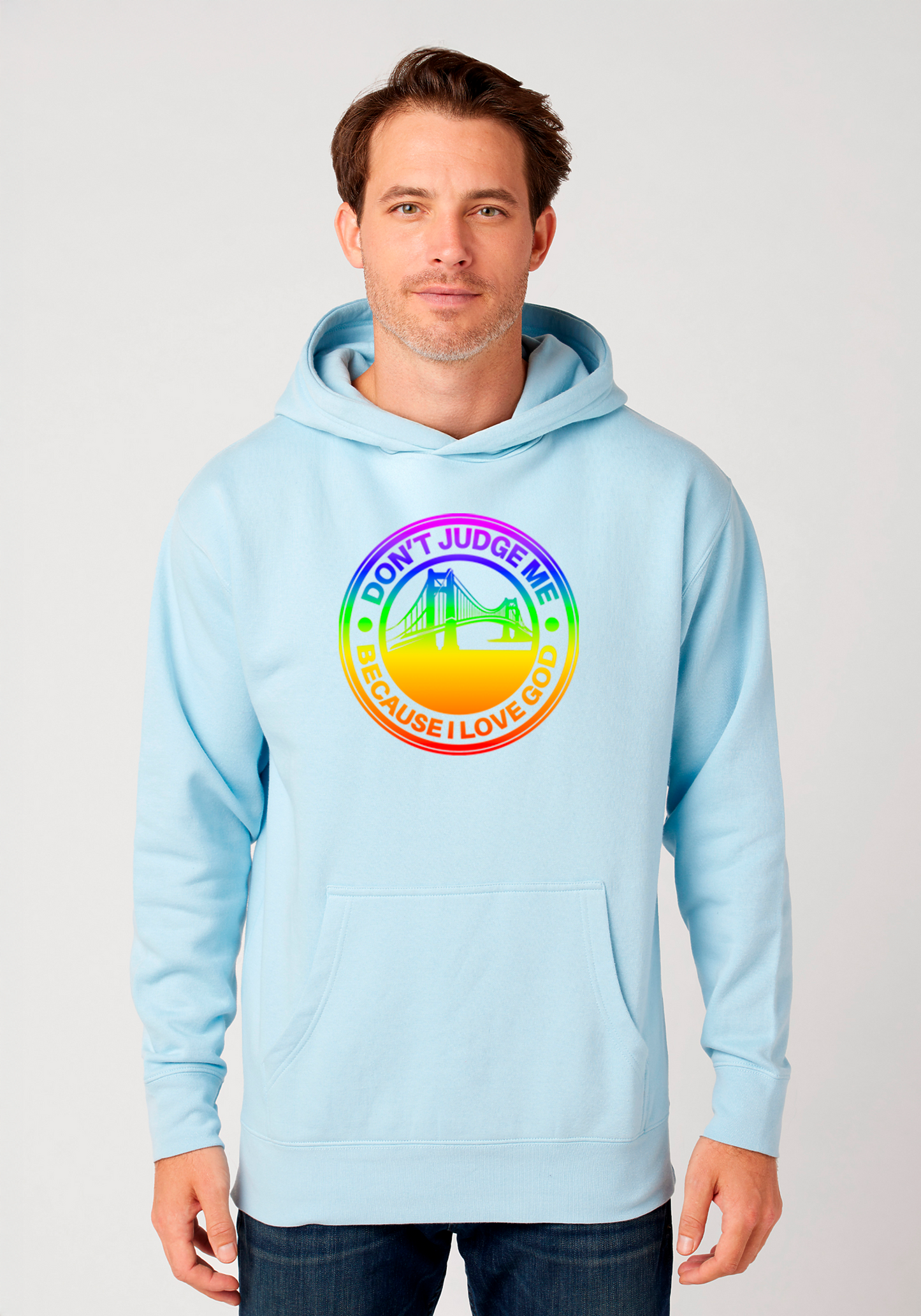 Sky Blue - Unisex Faith Hoodie – The Bay