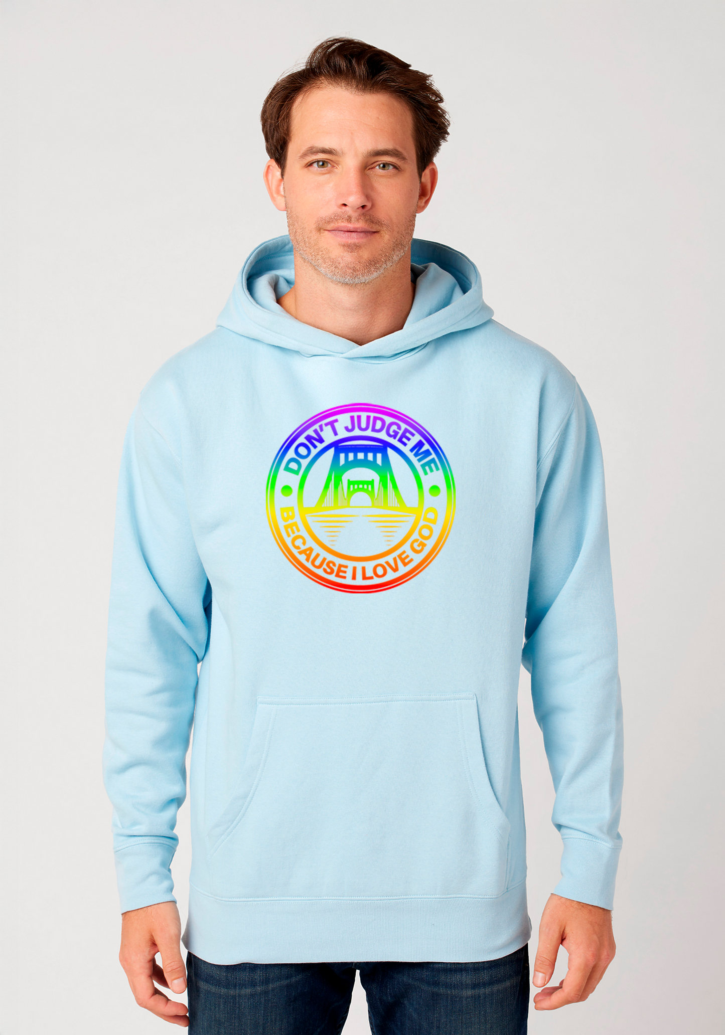 Sky Blue - Unisex Faith Hoodie – The Capital
