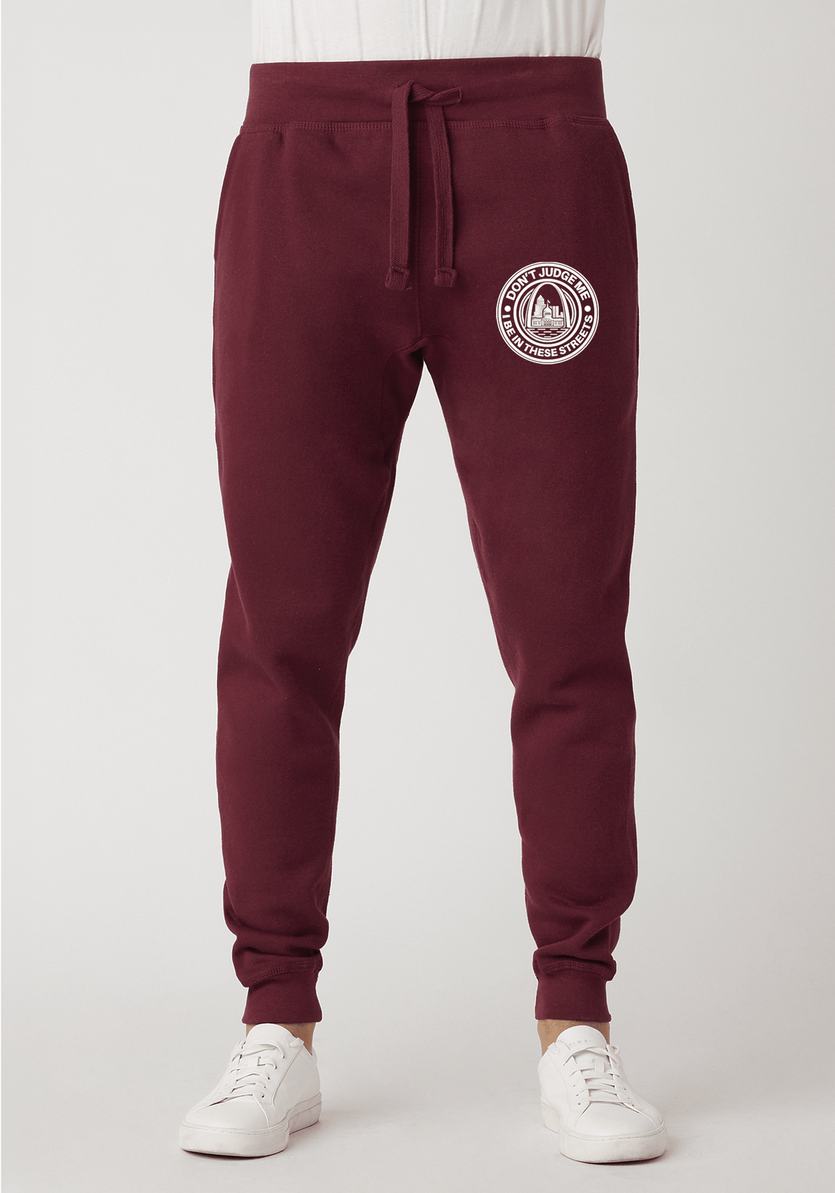 DJMC-UPLOADER:White:Joggers-maroon-STREETS-STL-White.png