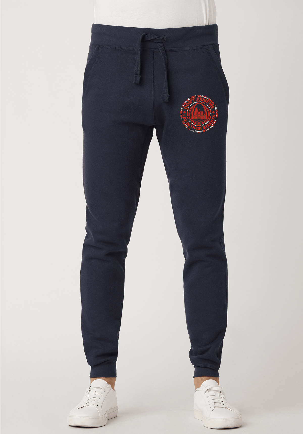 Navy Blue Premium Jogger - The Lou