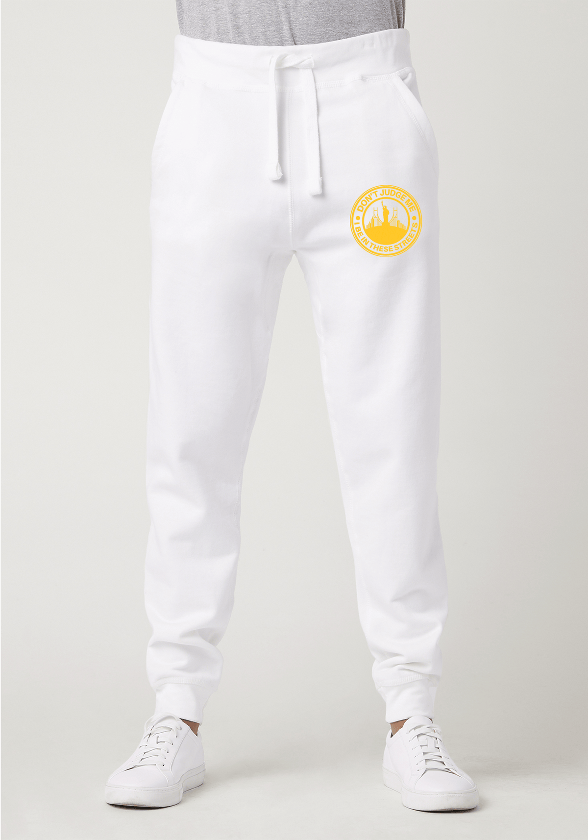 White Premium Jogger - The City