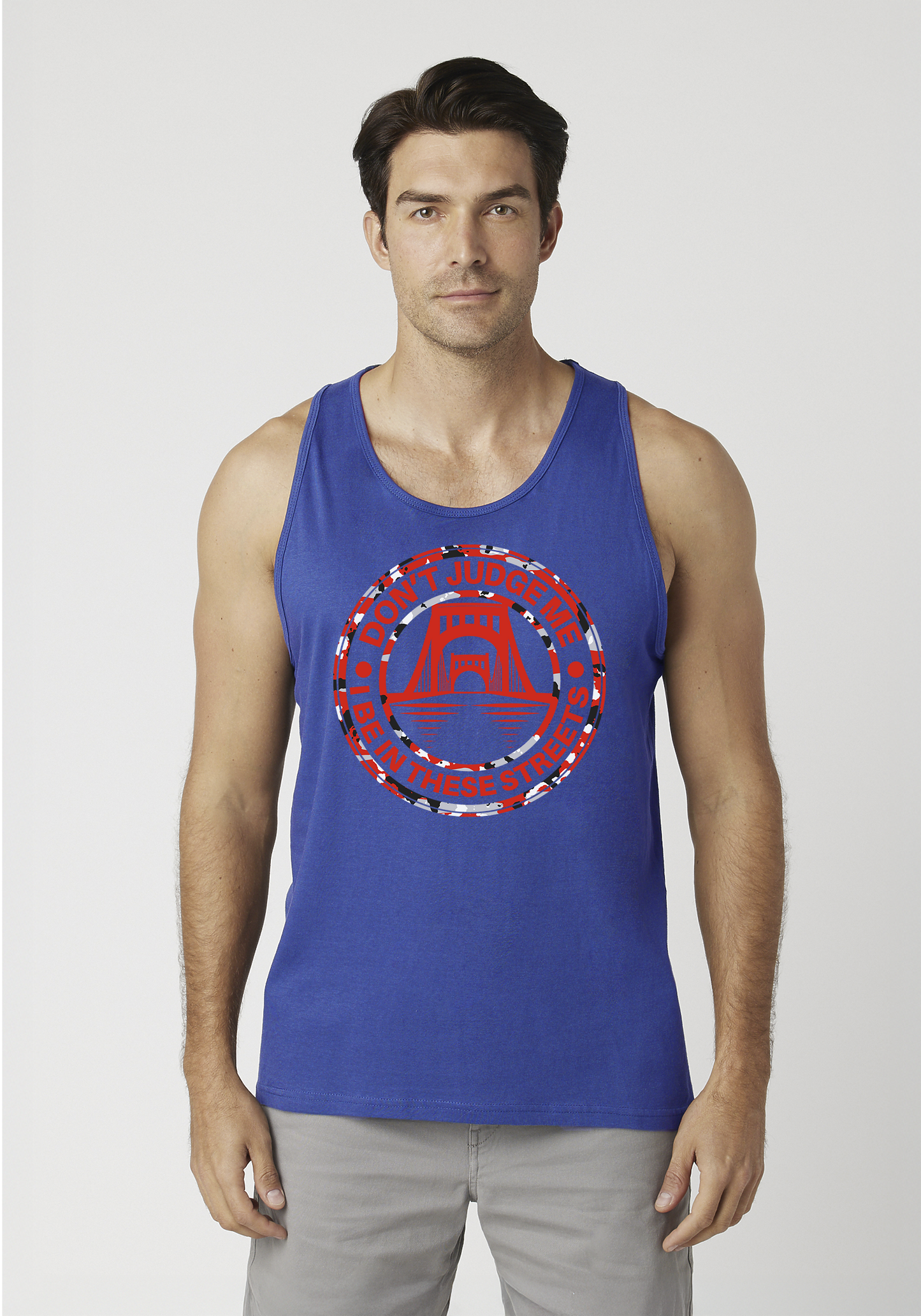 Royal Blue Men's Tank Top - The Capital