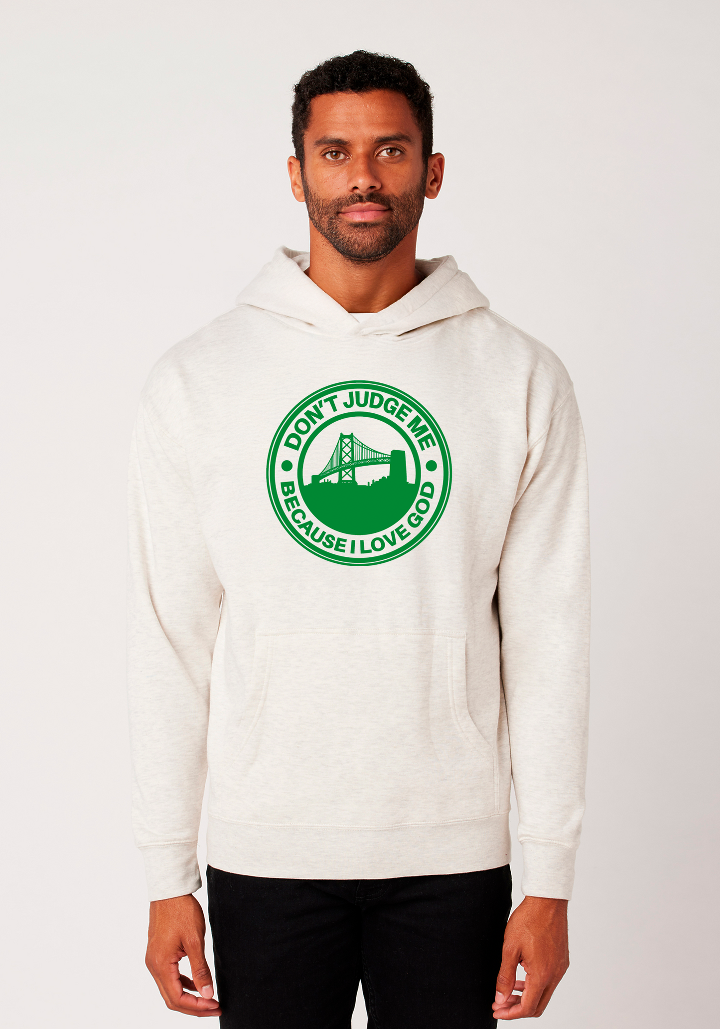 Oatmeal Heather - Unisex Faith Hoodie – The Town