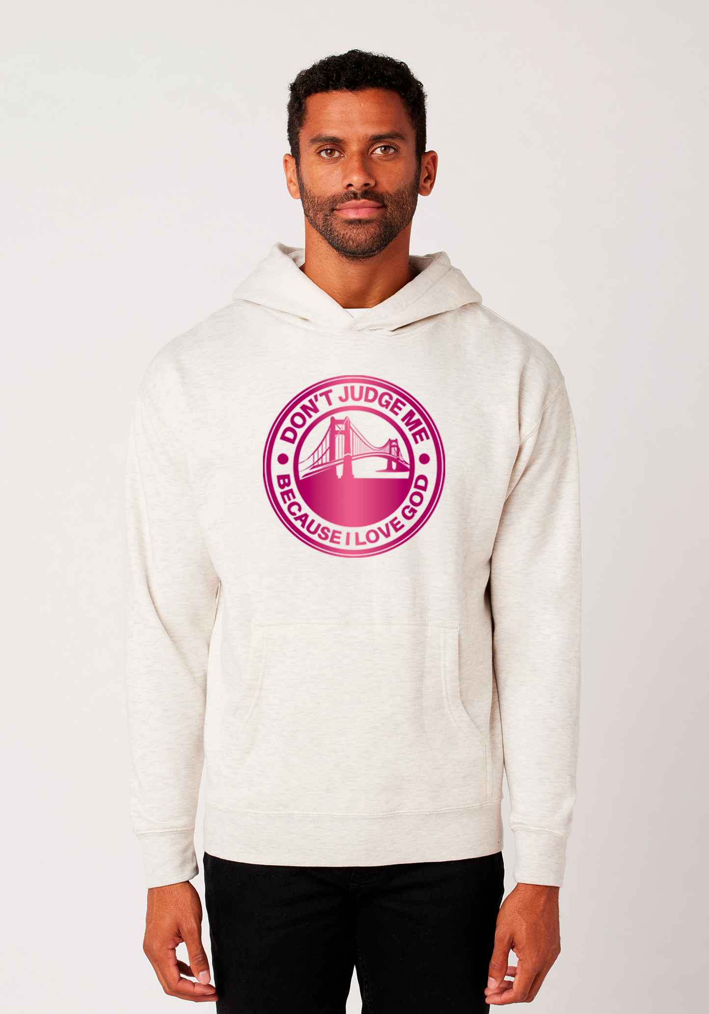Oatmeal Heather - Unisex Faith Hoodie – The Bay