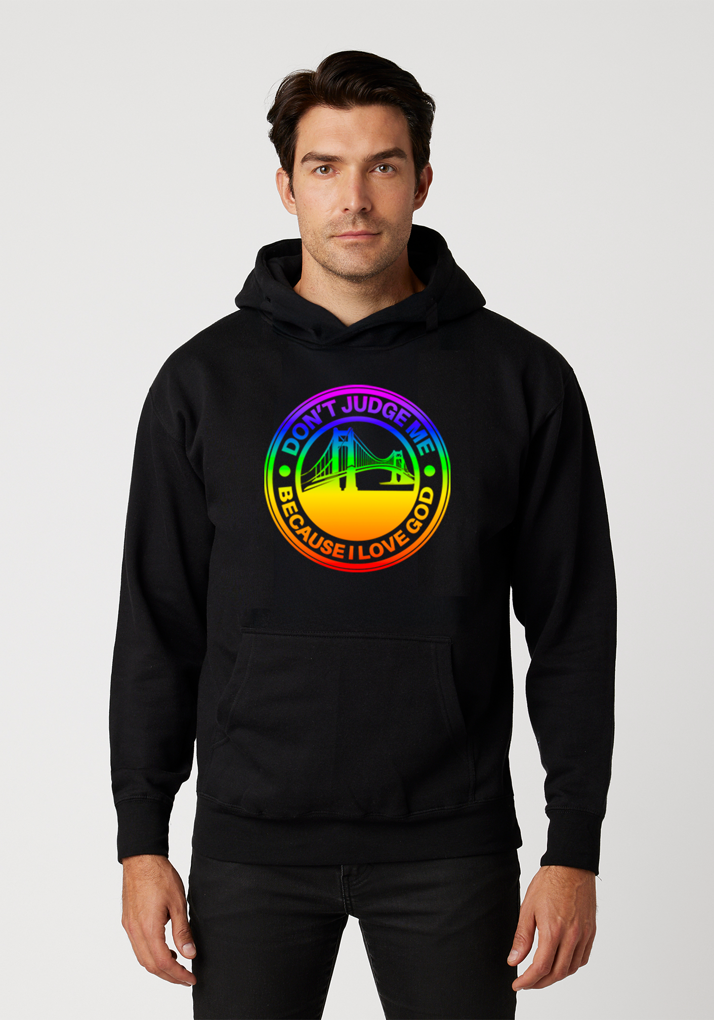 Black – Unisex Faith Hoodie – The Bay
