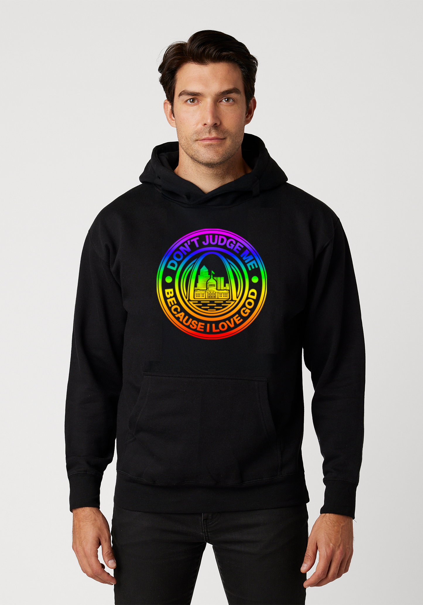 Black – Unisex Faith Hoodie – The Lou