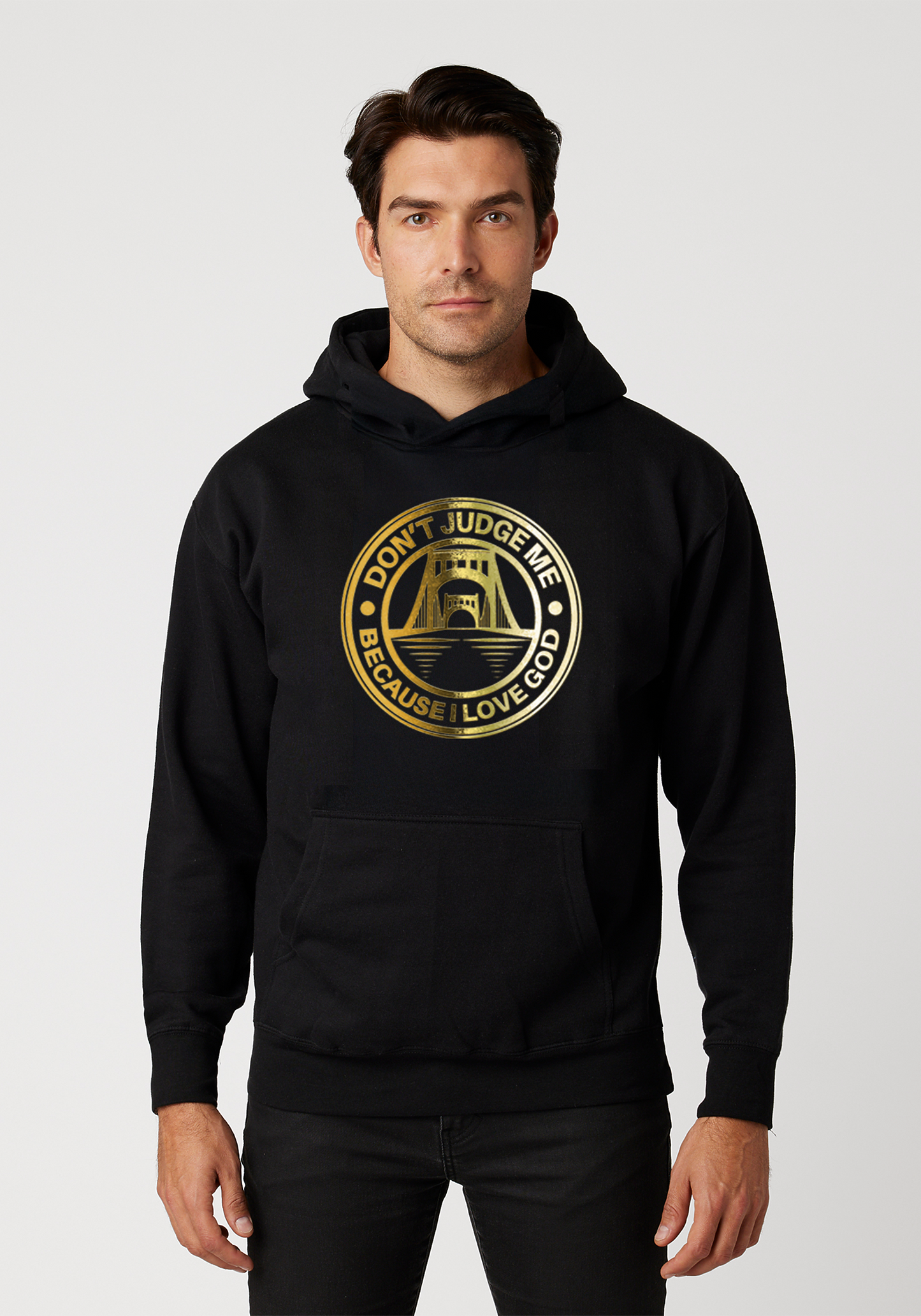 Black – Unisex Faith Hoodie – The Capital