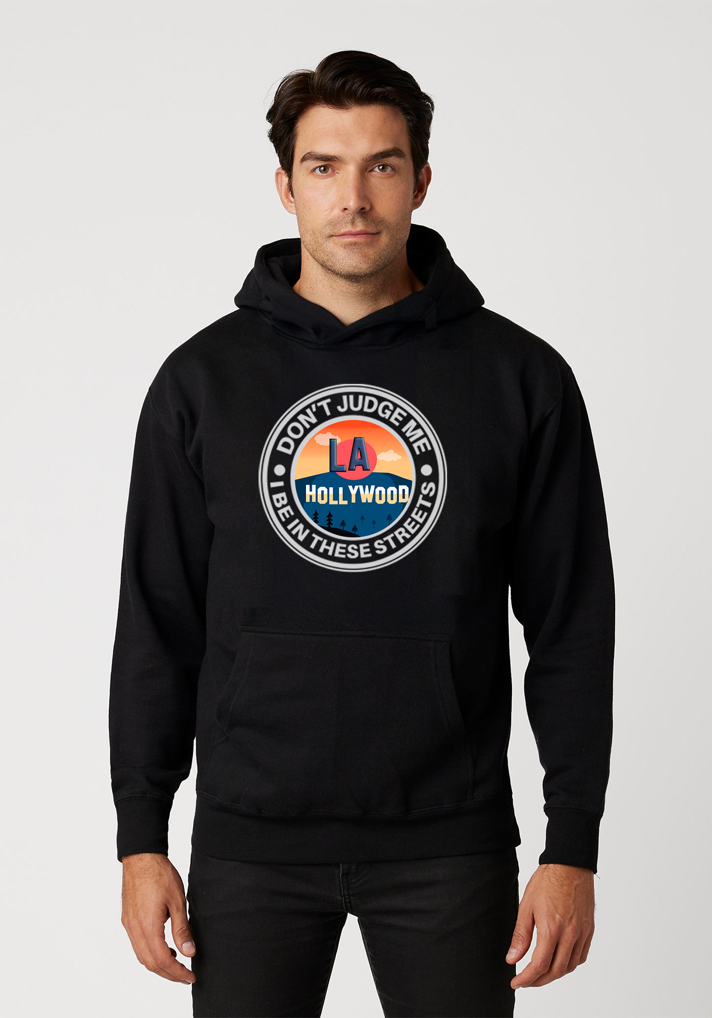 Black – Unisex Signature Hoodie – Hollywood