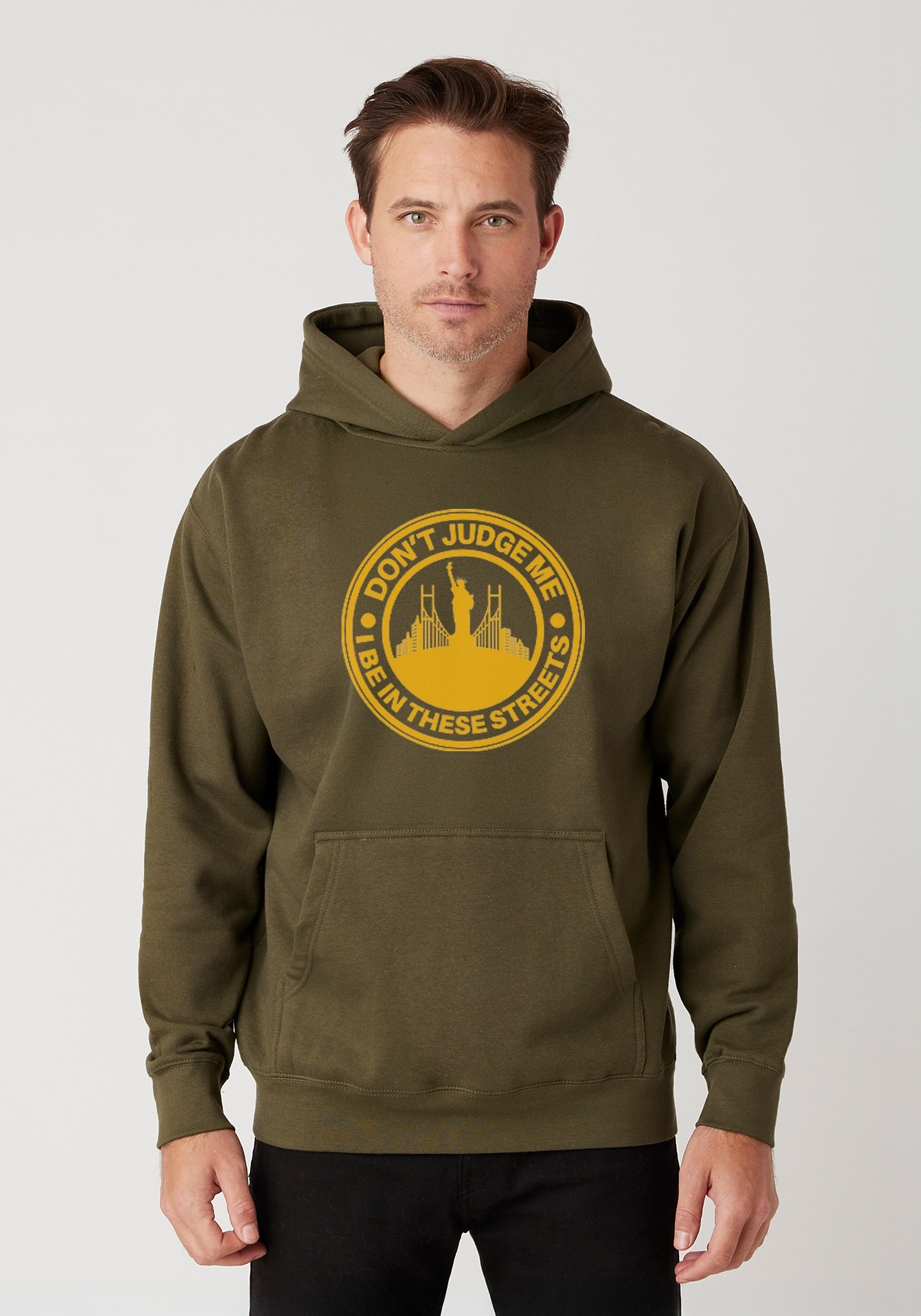Military Green – Unisex Signature Hoodie – The City (NYC)