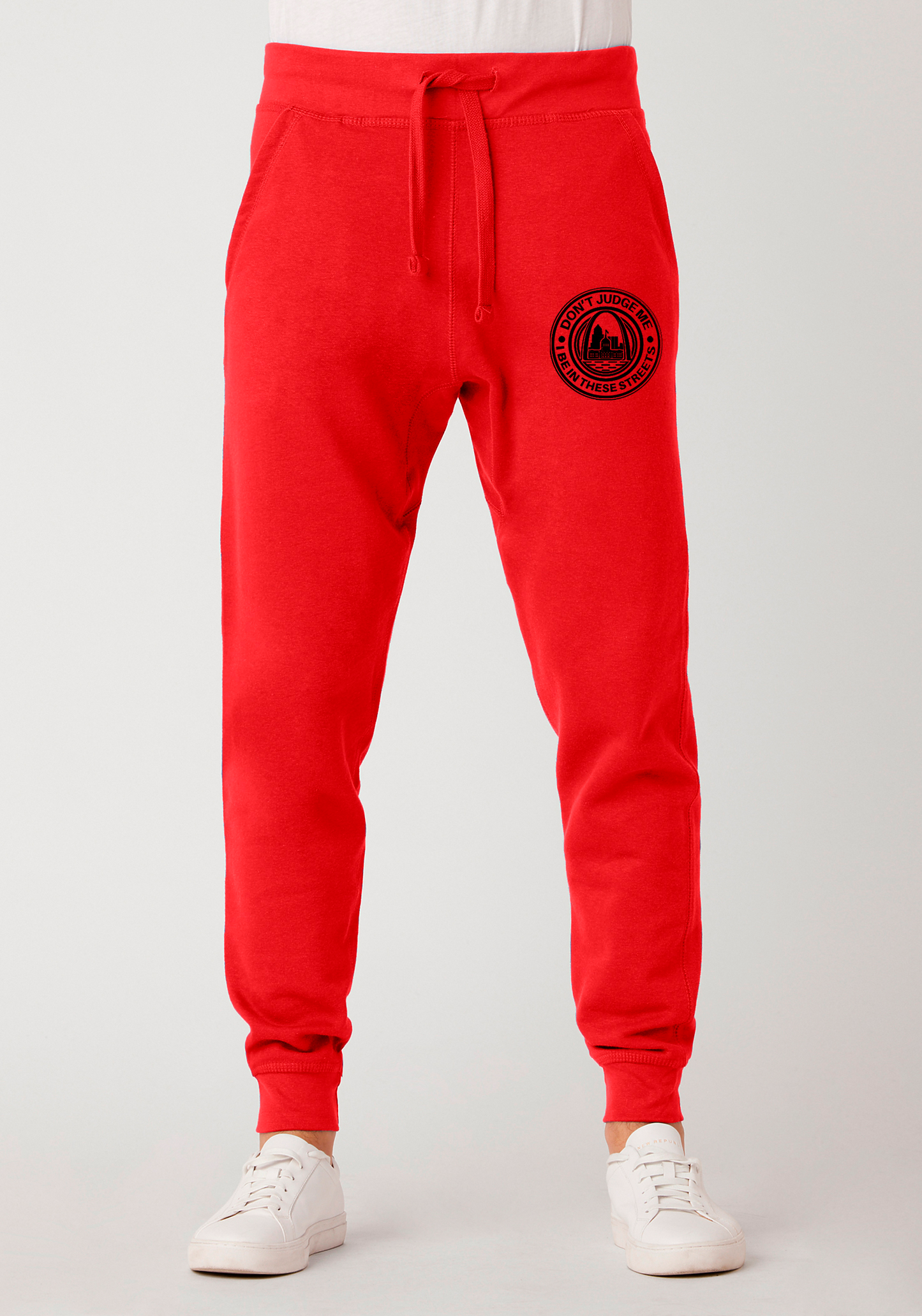 Red Premium Jogger - The Lou