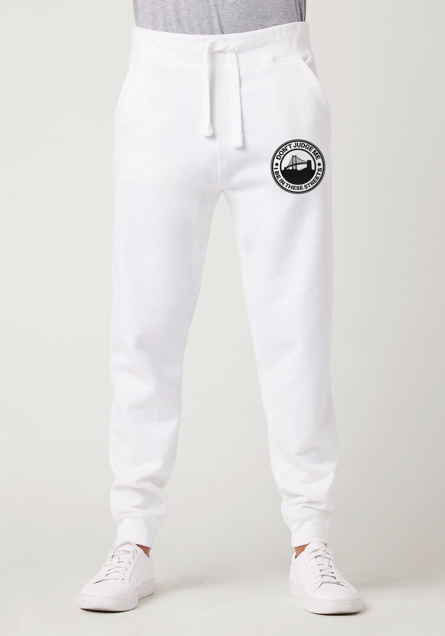White Premium Jogger - The Bay