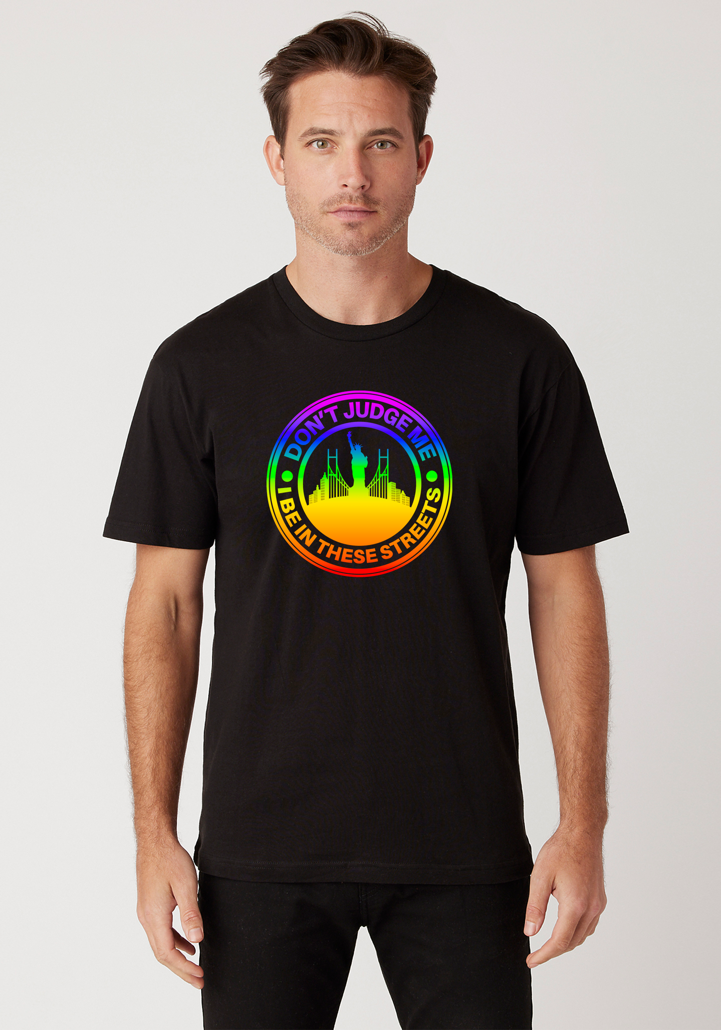 Black - Signature Tee - The City