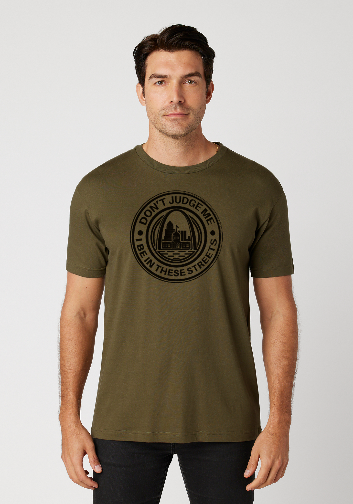 Military Green - Signature Tee - The Lou