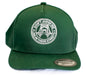 Cotton Twill Embroidered Five-Panel Snapback Cap