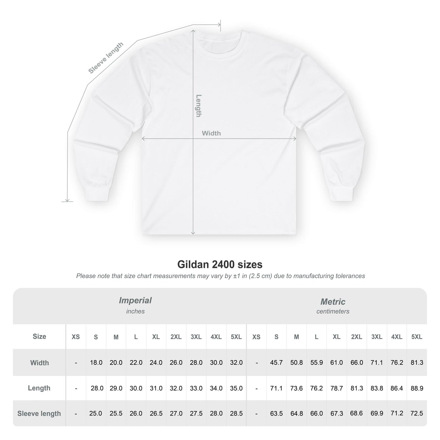 Unisex Long Sleeve Tee - Perfect for Casual Outings, Everyday Wear, Gifts, Layering, Fashion, Cozy Style