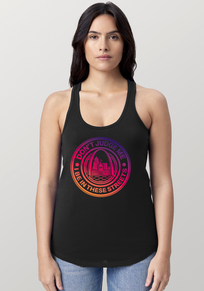 Black Women's Racerback Tank - The Lou