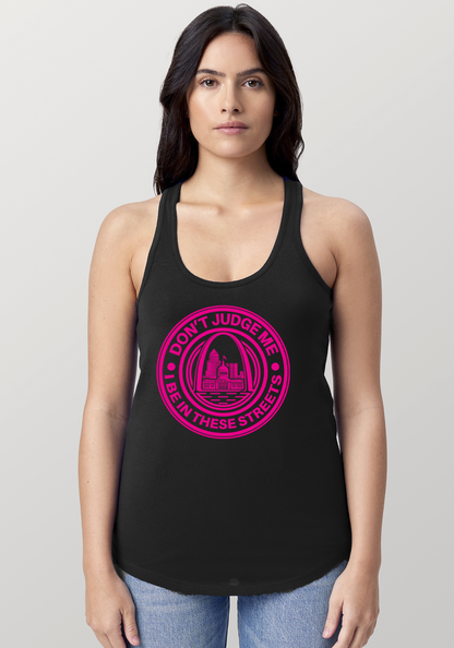 Black Women's Racerback Tank - The Lou