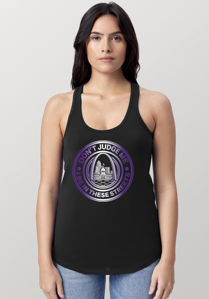Black Women's Racerback Tank - The Lou