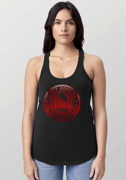 Black Women's Racerback Tank - The Lou