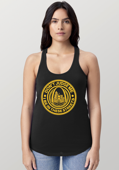 Black Women's Racerback Tank - The Lou
