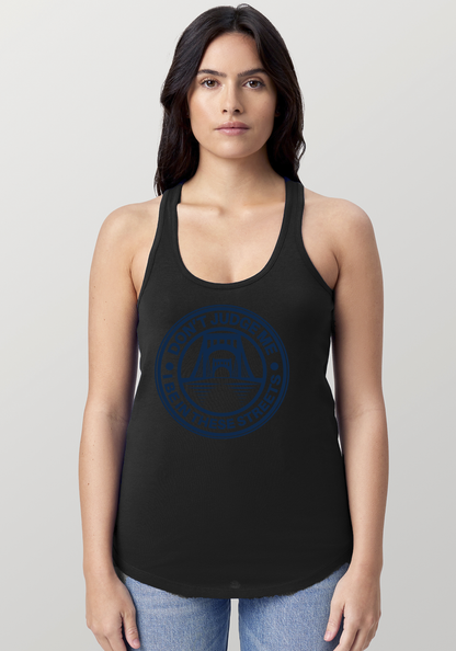 Black Women's Racerback Tank - The Capital