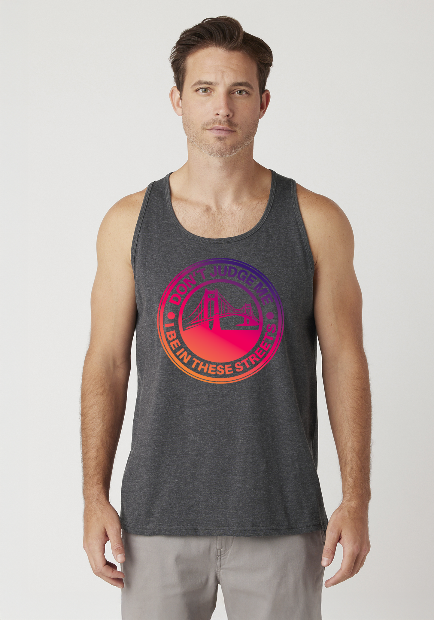 Charcoal Heather Men's Tank Top - The Bay