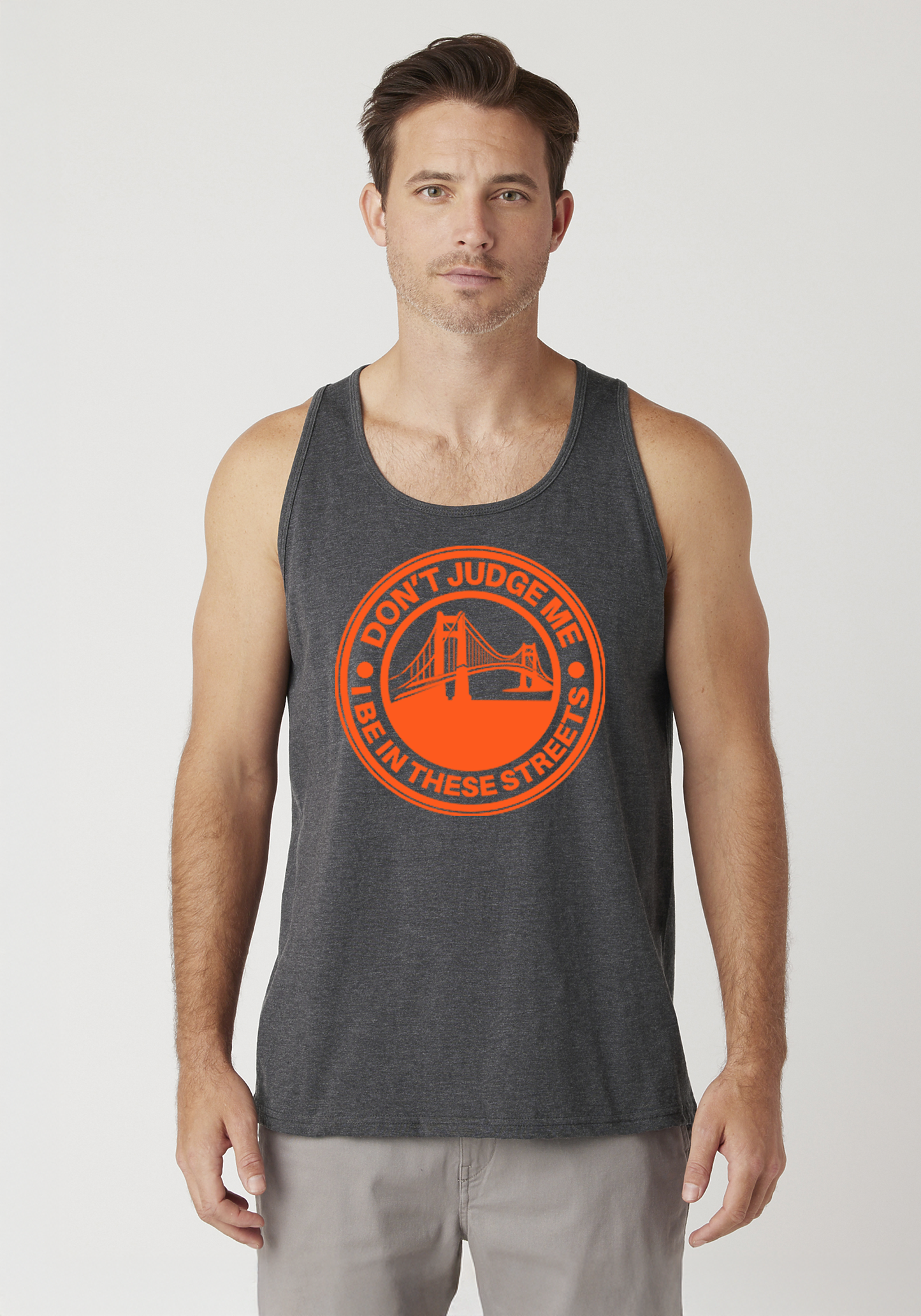 Charcoal Heather Men's Tank Top - The Bay