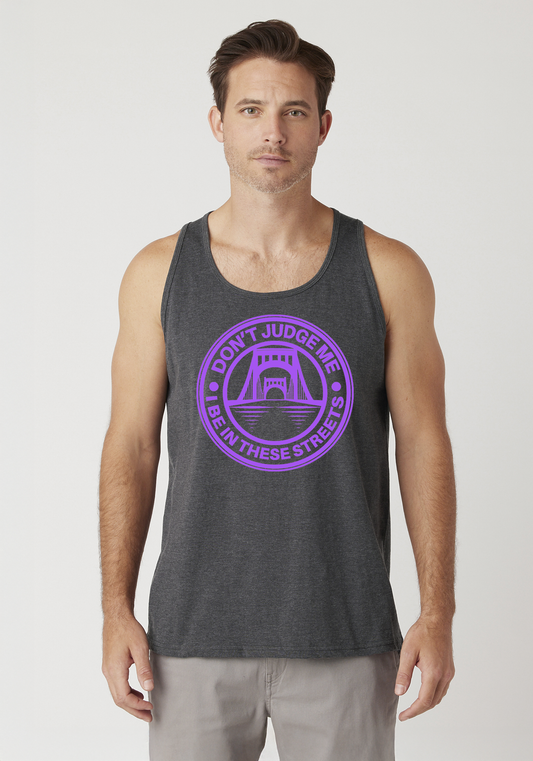 Charcoal Heather Men's Tank Top - The Capital
