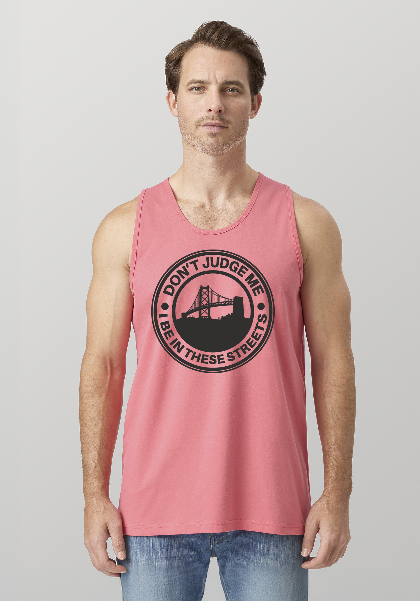 Coral Men's Tank Top - The Town