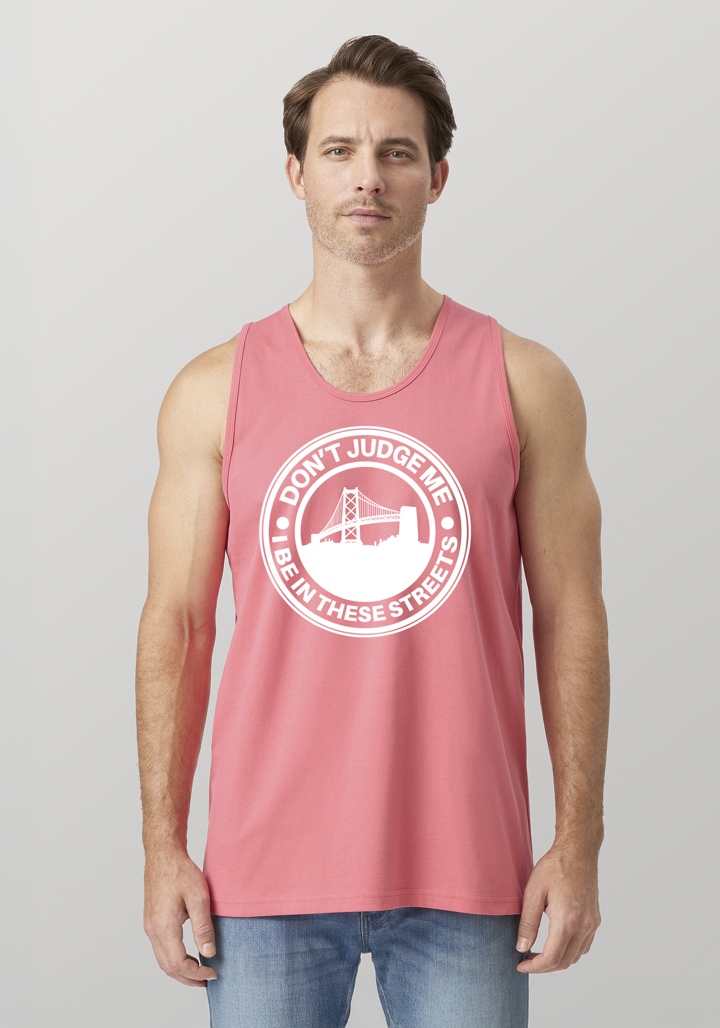 Coral Men's Tank Top - The Town