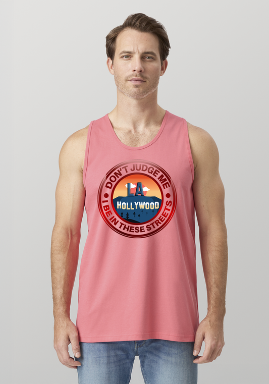 Coral Men's Tank Top - Hollywood