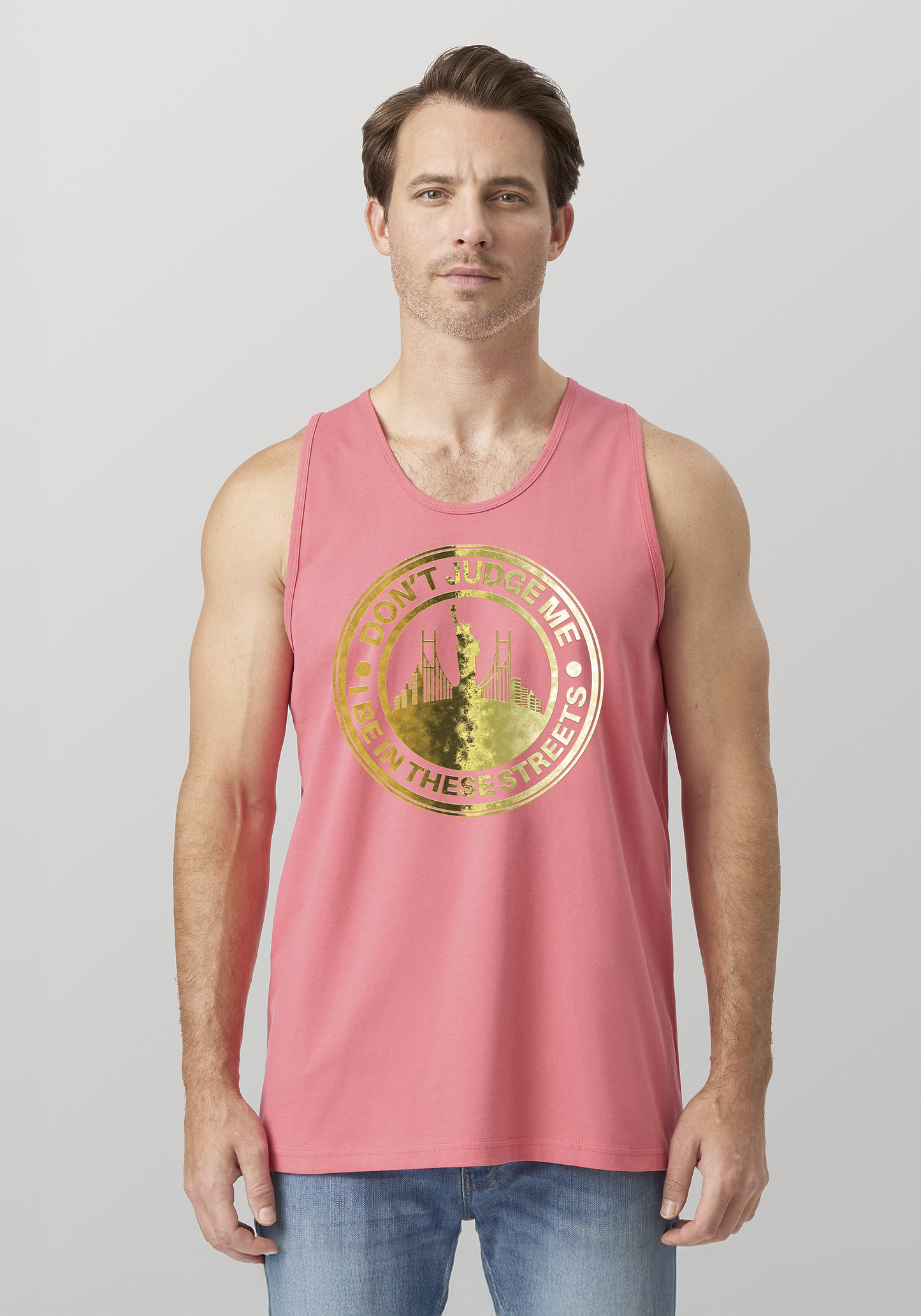 Coral Men's Tank Top - The City