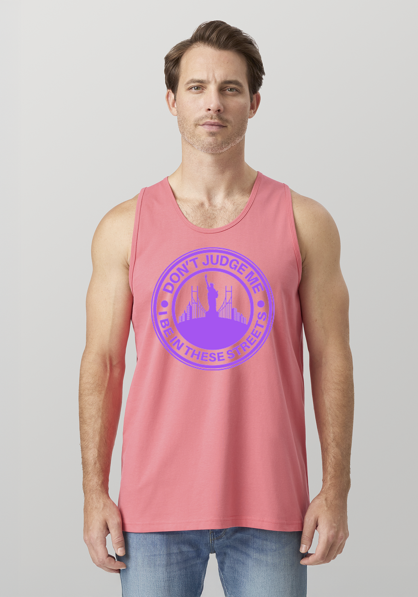 Coral Men's Tank Top - The City