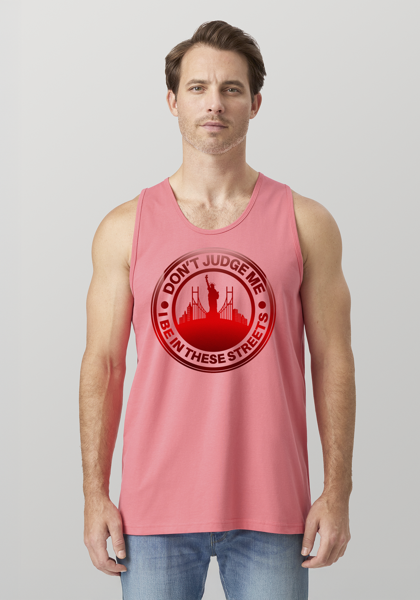 Coral Men's Tank Top - The City