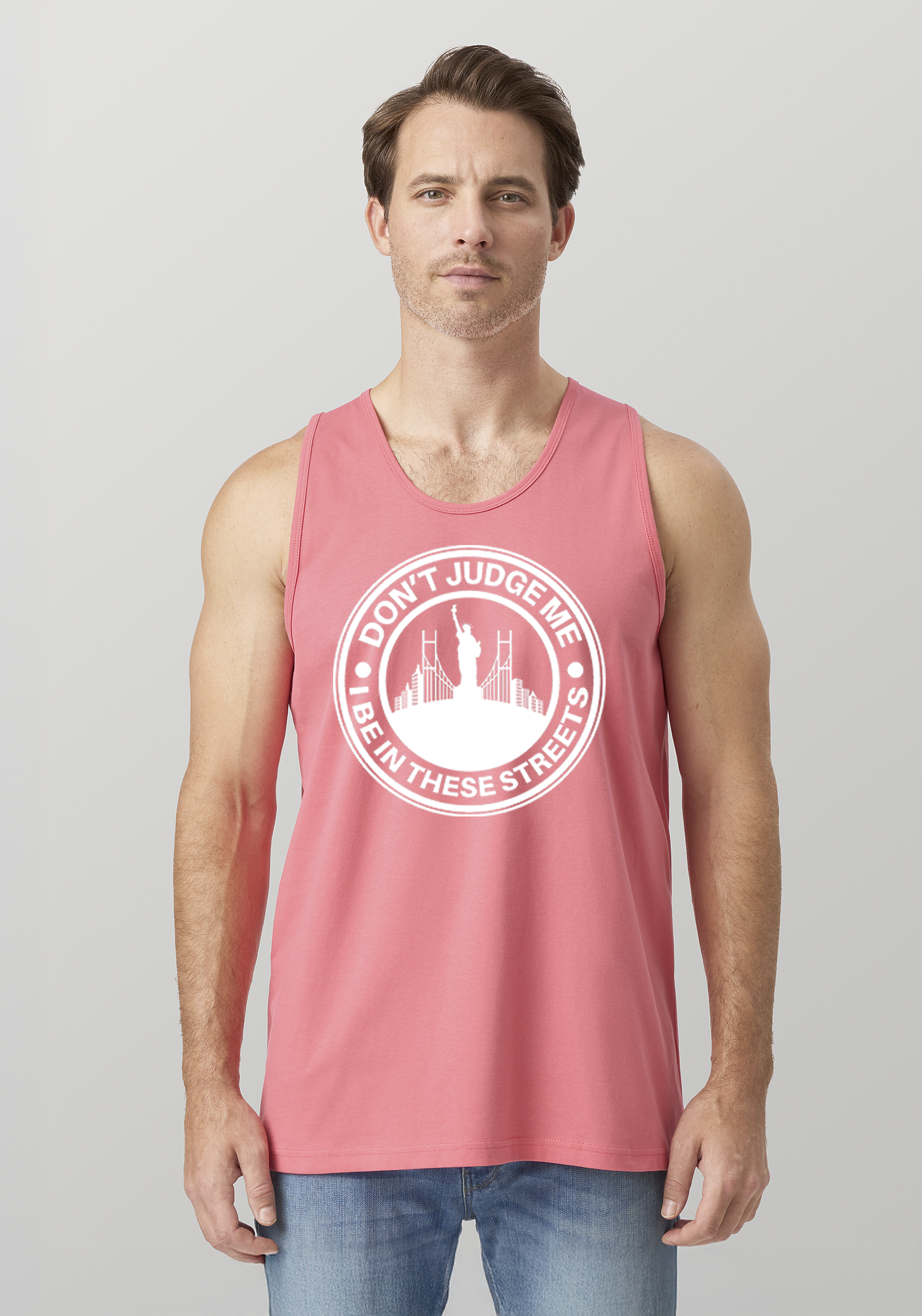 Coral Men's Tank Top - The City