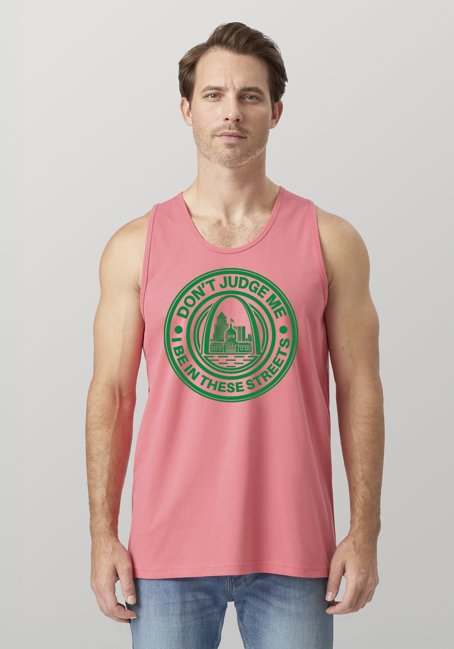 Coral Men's Tank Top - The Lou
