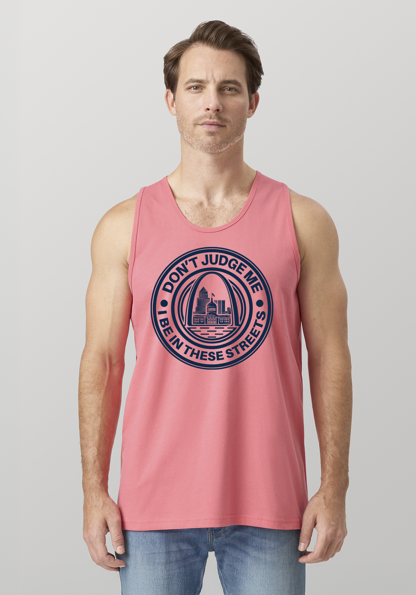 Coral Men's Tank Top - The Lou