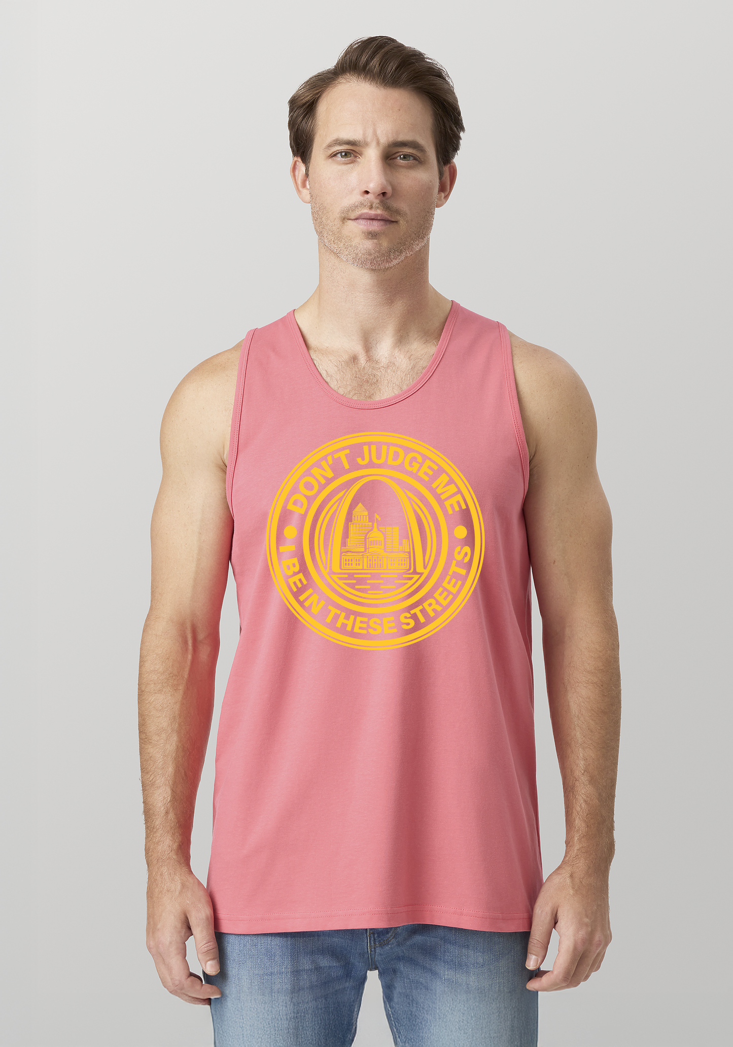 Coral Men's Tank Top - The Lou