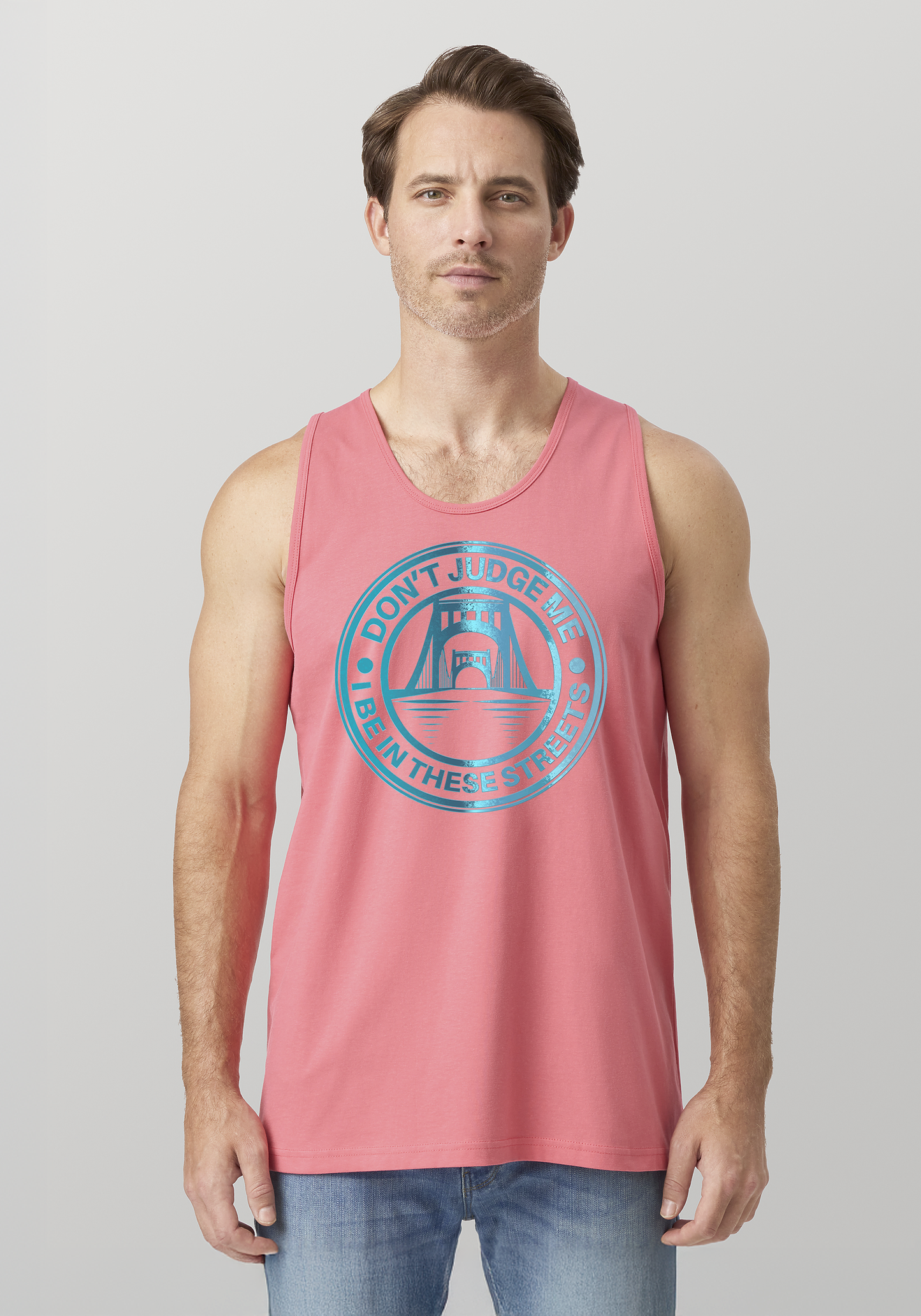 Coral Men's Tank Top - The Capital