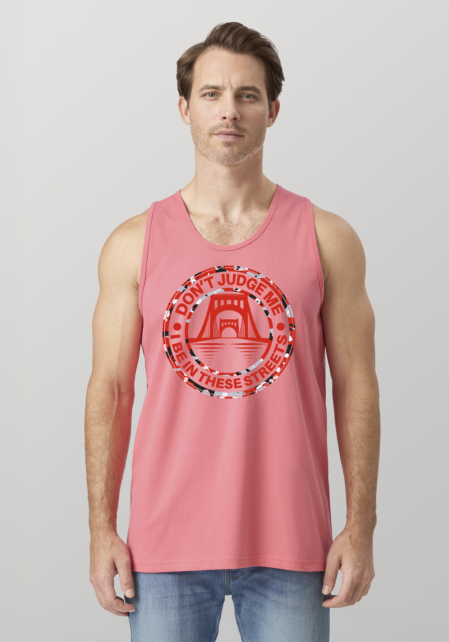 Coral Men's Tank Top - The Capital