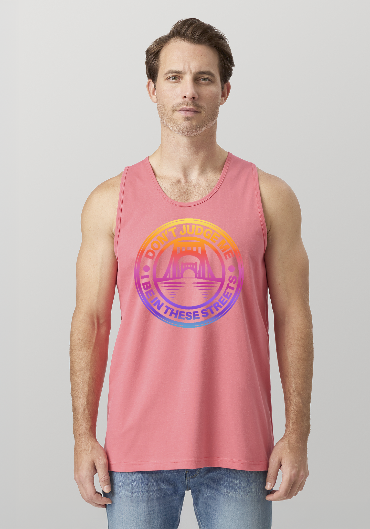 Coral Men's Tank Top - The Capital