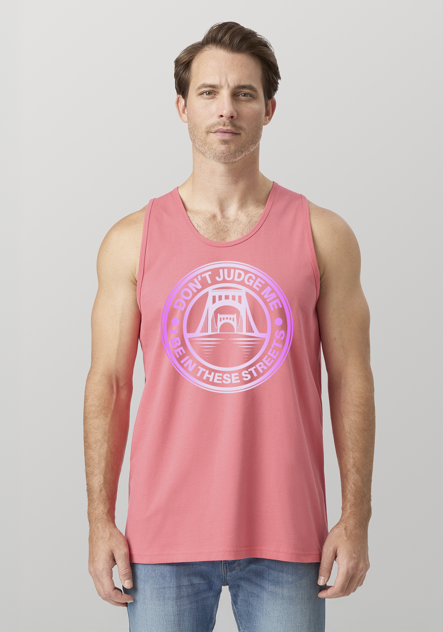 Coral Men's Tank Top - The Capital